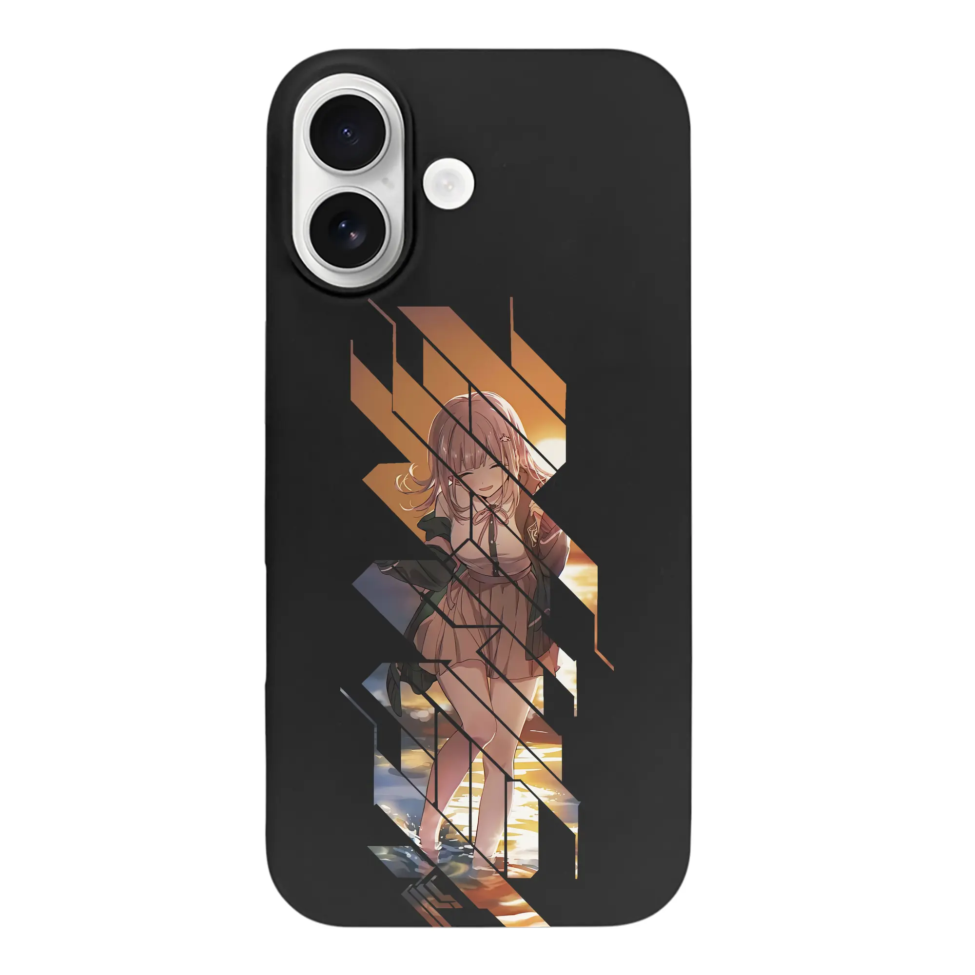 ダンガンロンパ グッズ,七海千秋 - iPhone 17 シリーズ シリコンケース 薄型 耐衝撃 指紋防止 ソフトタッチカバー 精密フィット 傷防止 保護ケース iPhone 17/17 Air/17 Pro/17 Pro Max 対応